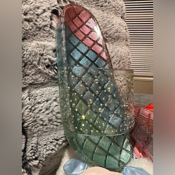 Mudd Claudia Clear Pool Slide Sandals women size:9 - Picture 11 of 17